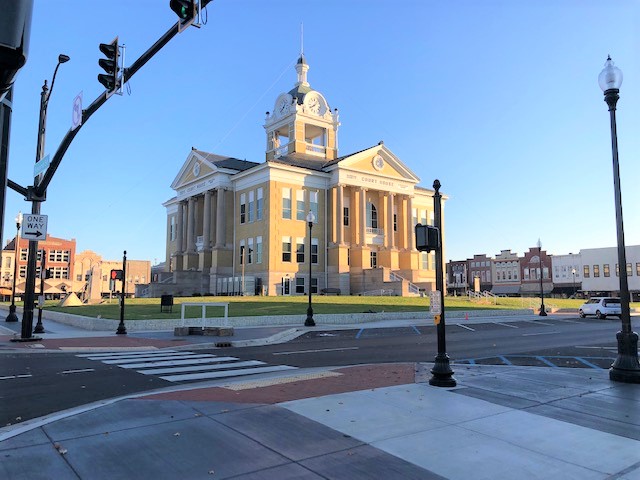 Boonville Town Square Renovation 2018 2019